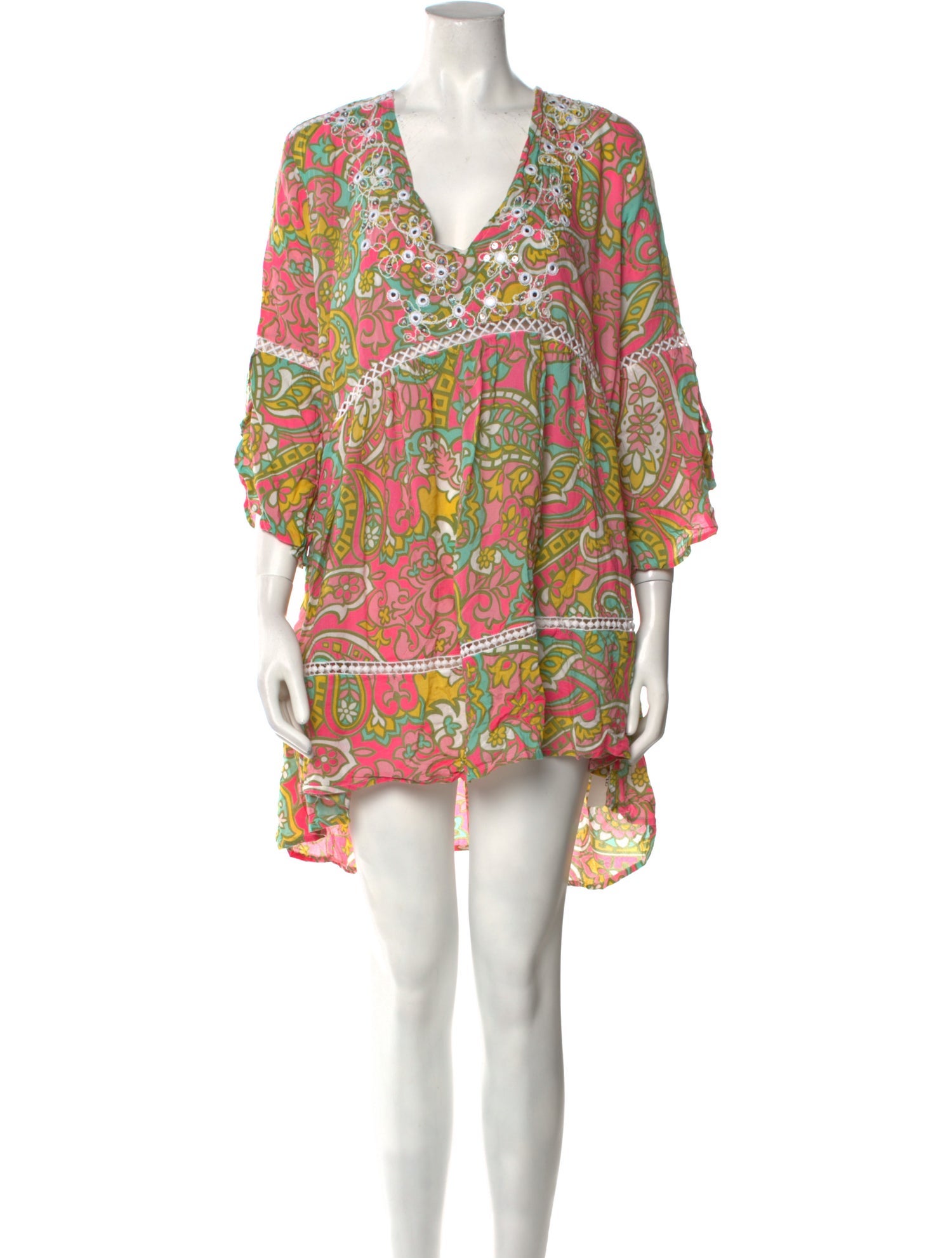 Miss June Printed Mini Dress