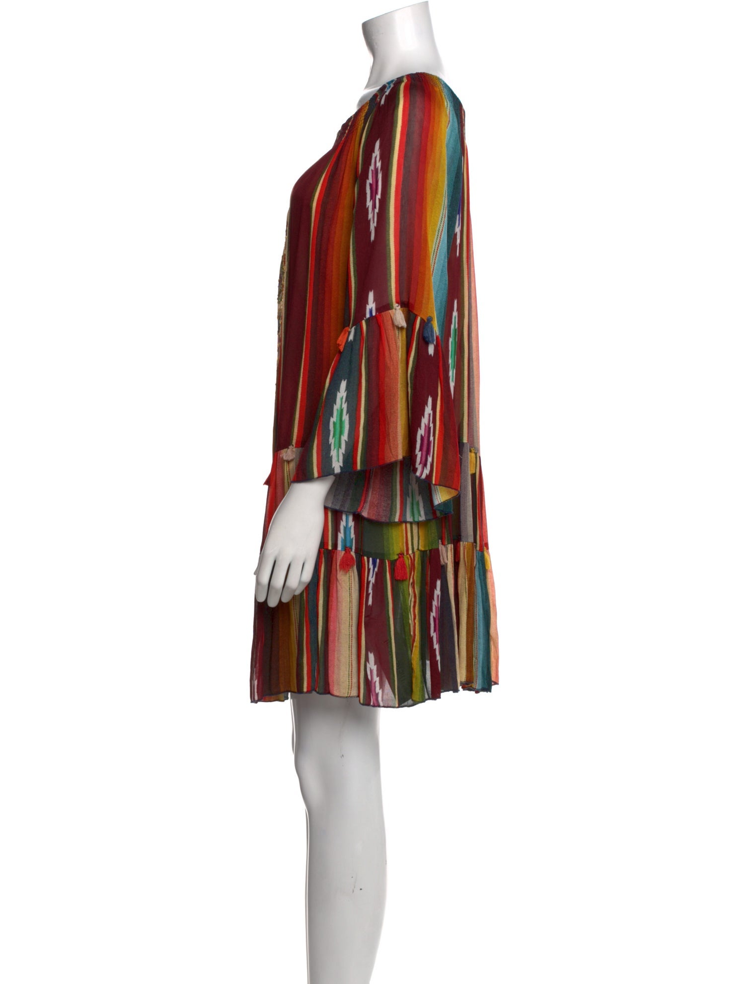 Miss June Printed Mini Dress