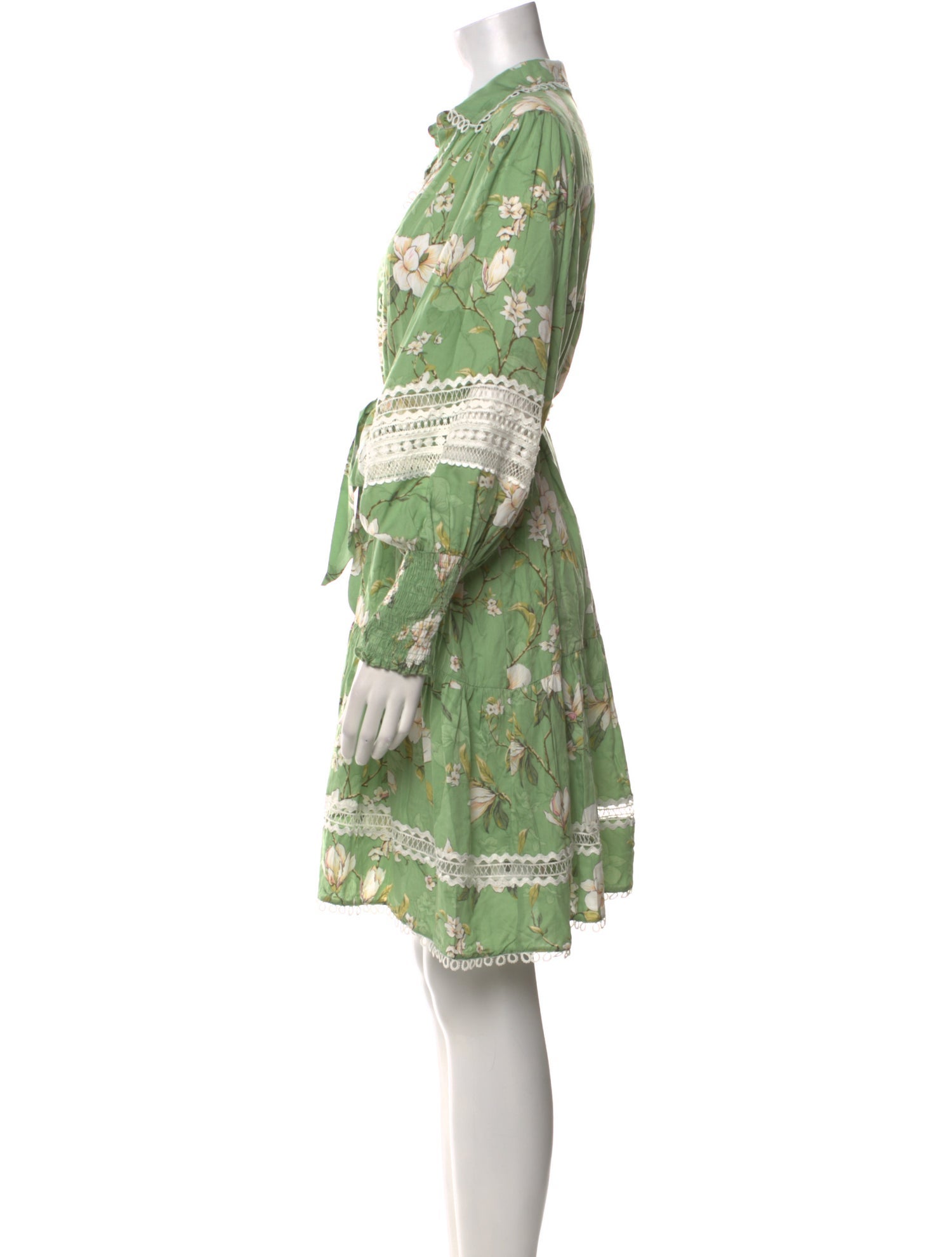 Miss June Floral Print Mini Dress