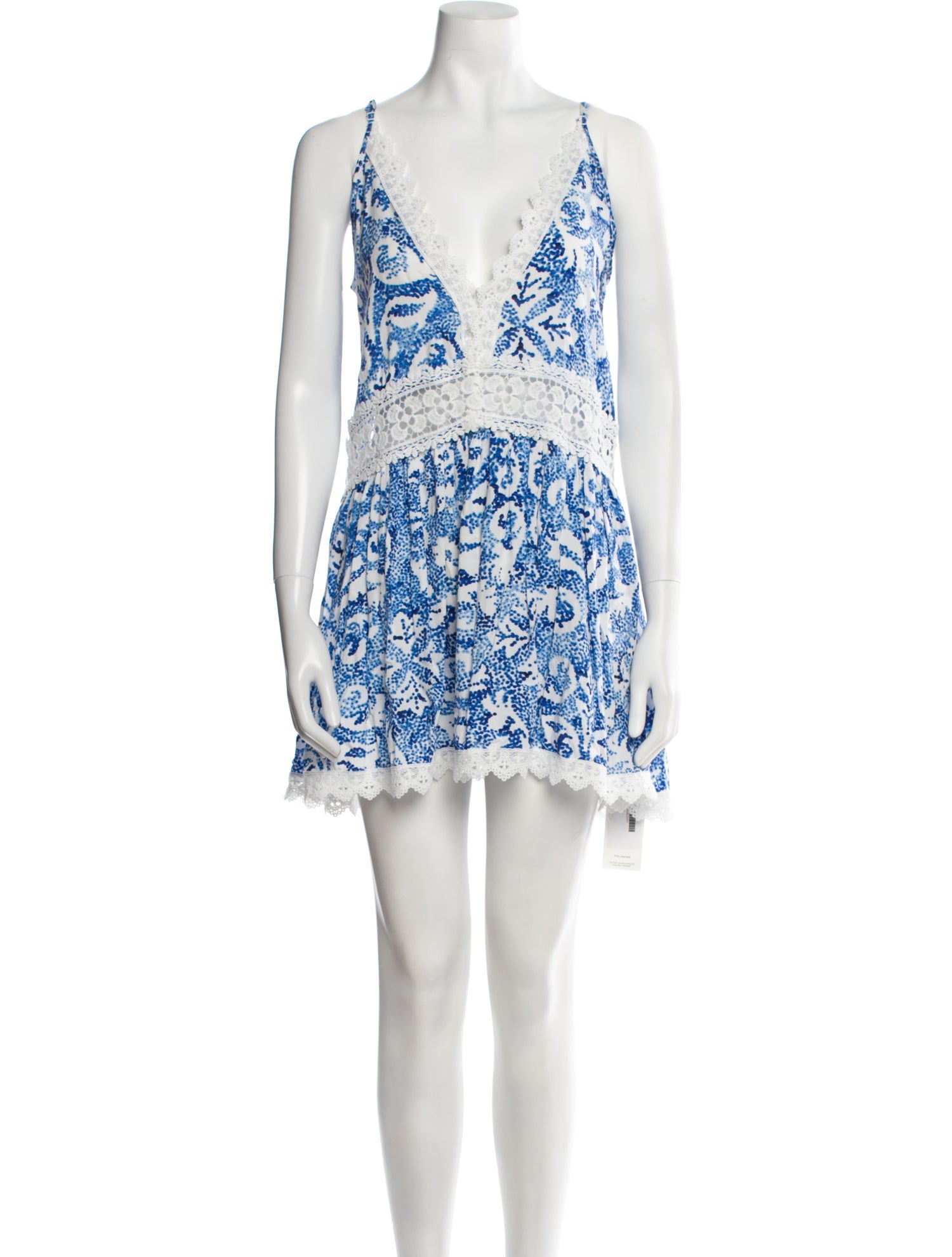 Miss June Printed Mini Dress