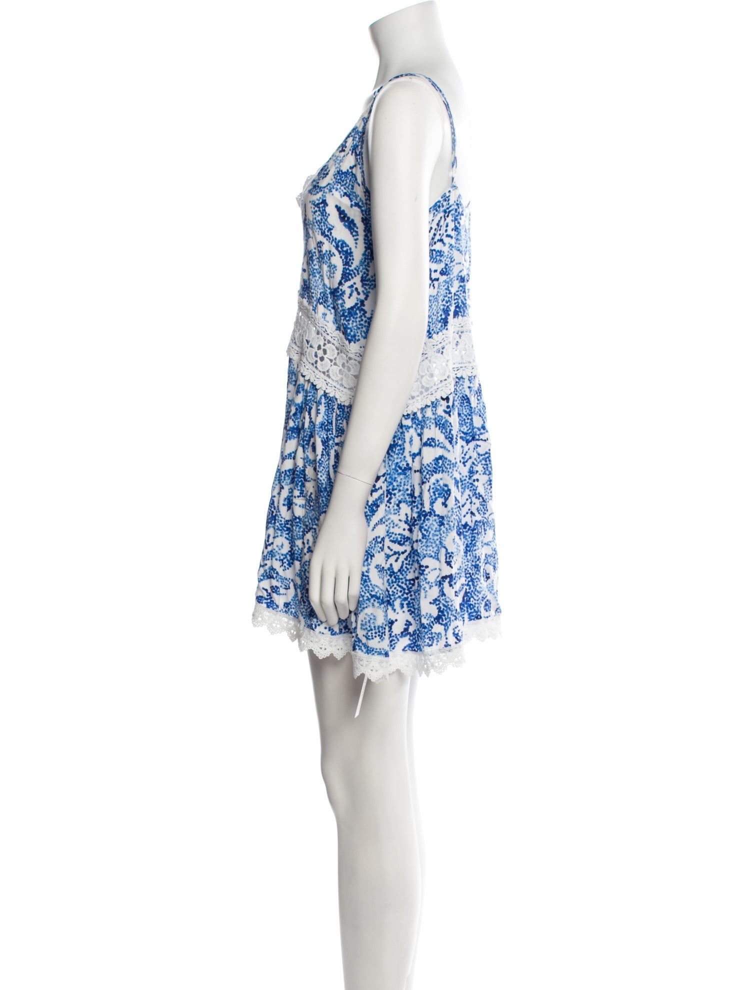 Miss June Printed Mini Dress