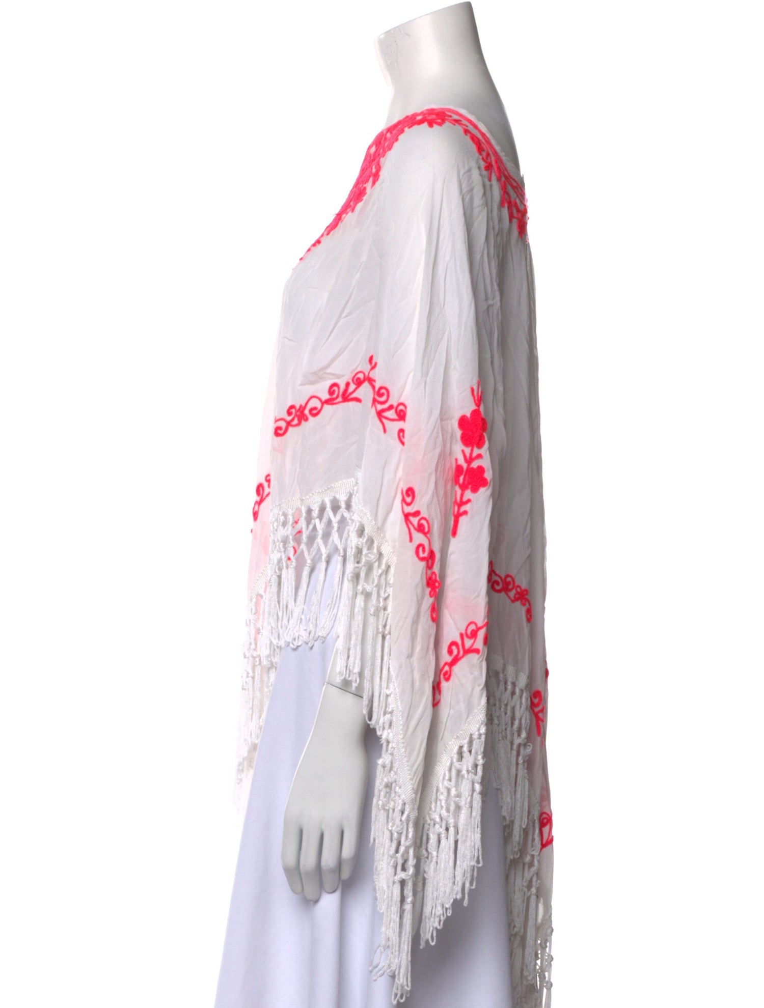 Miss June Printed V-Neck Sweater