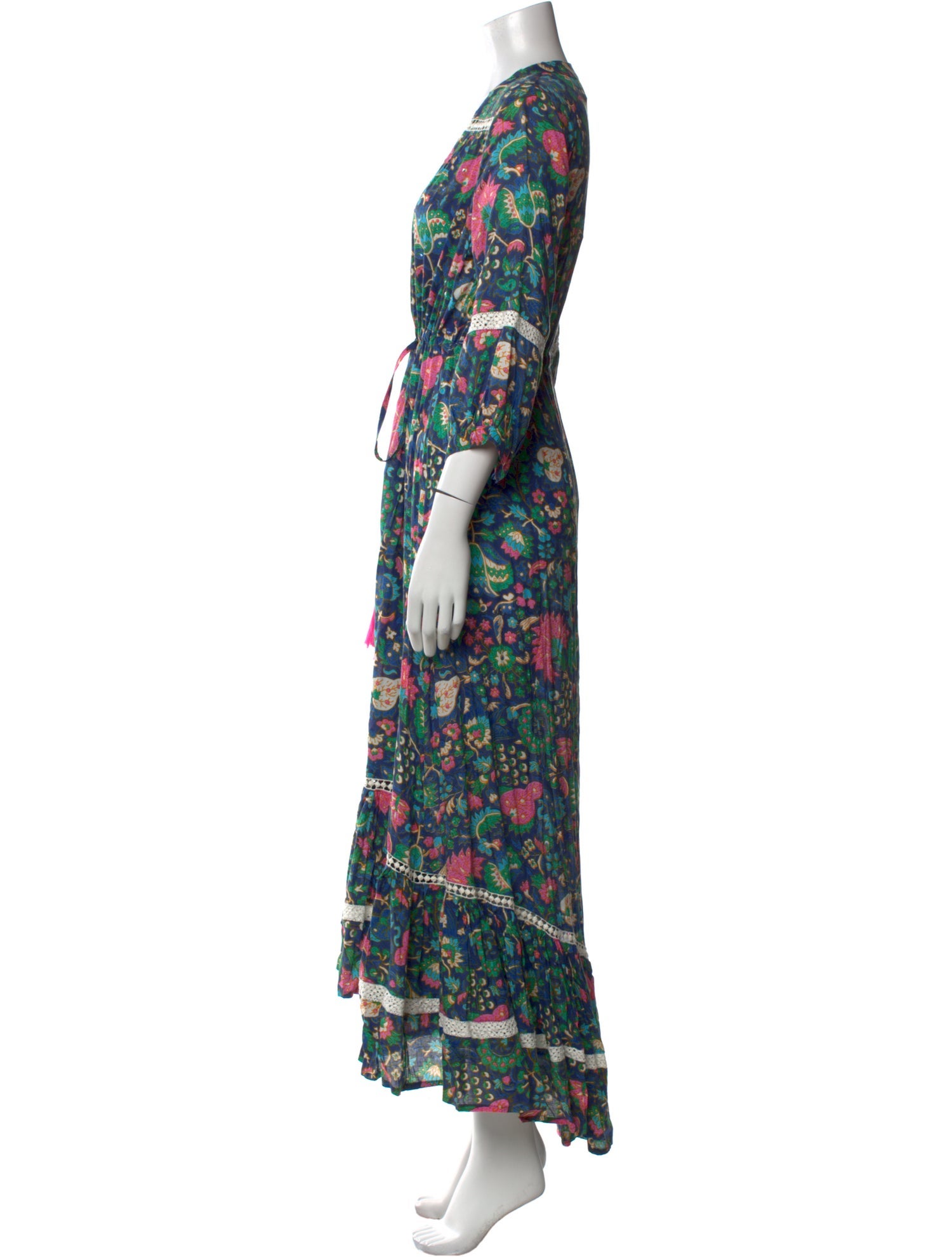 Miss June Printed Long Dress