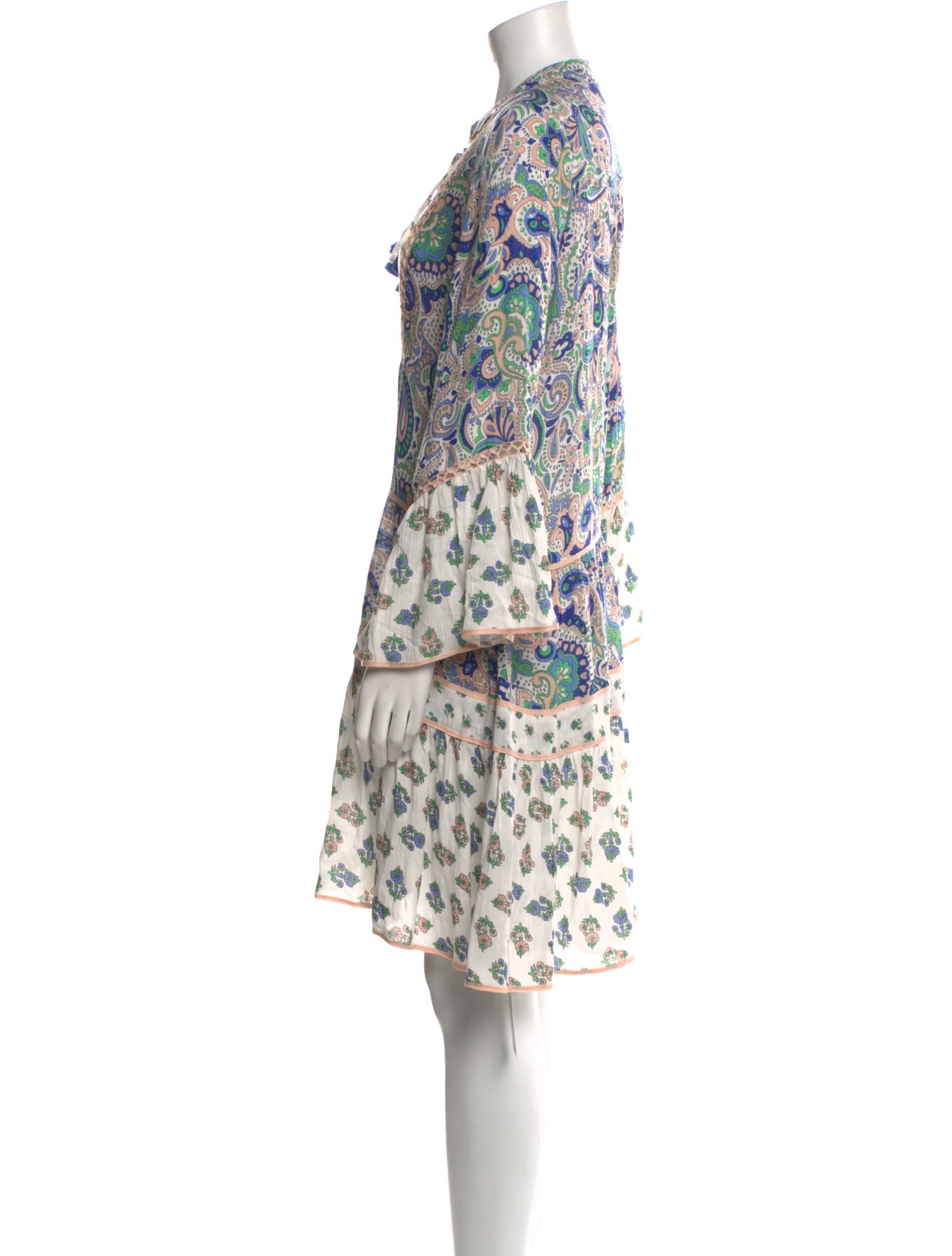 Miss June Printed Mini Dress