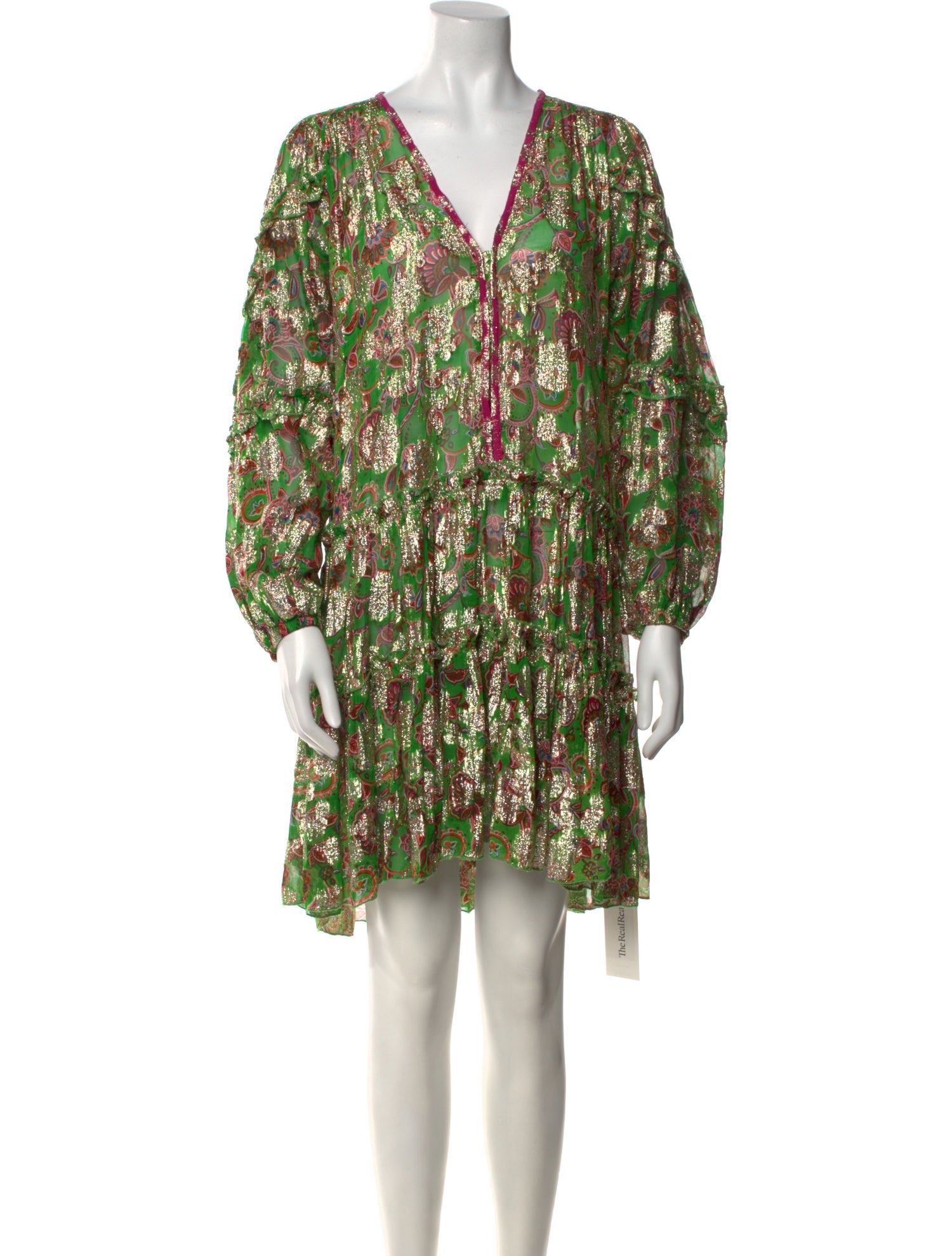 Miss June Printed Mini Dress