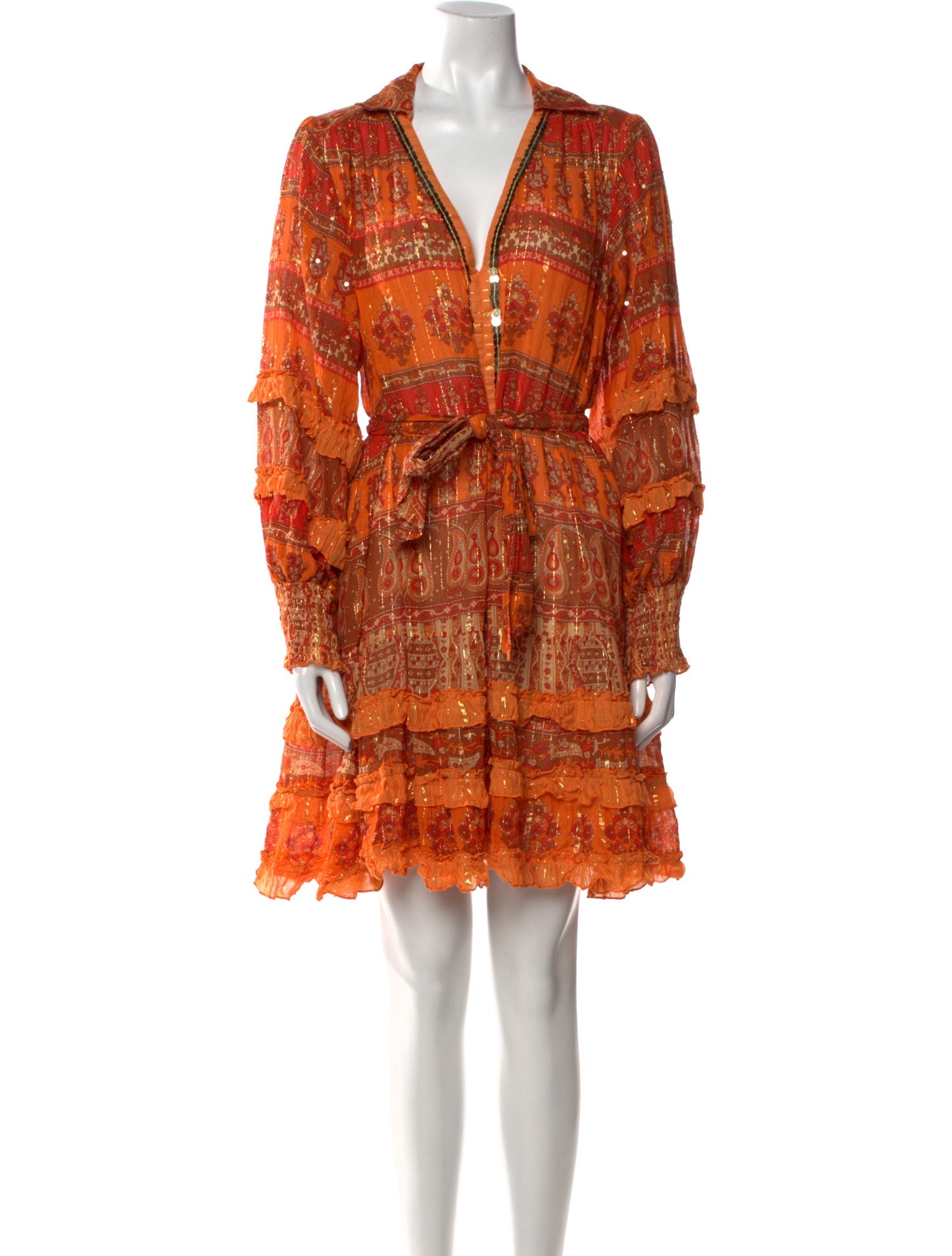 Miss June Printed Mini Dress