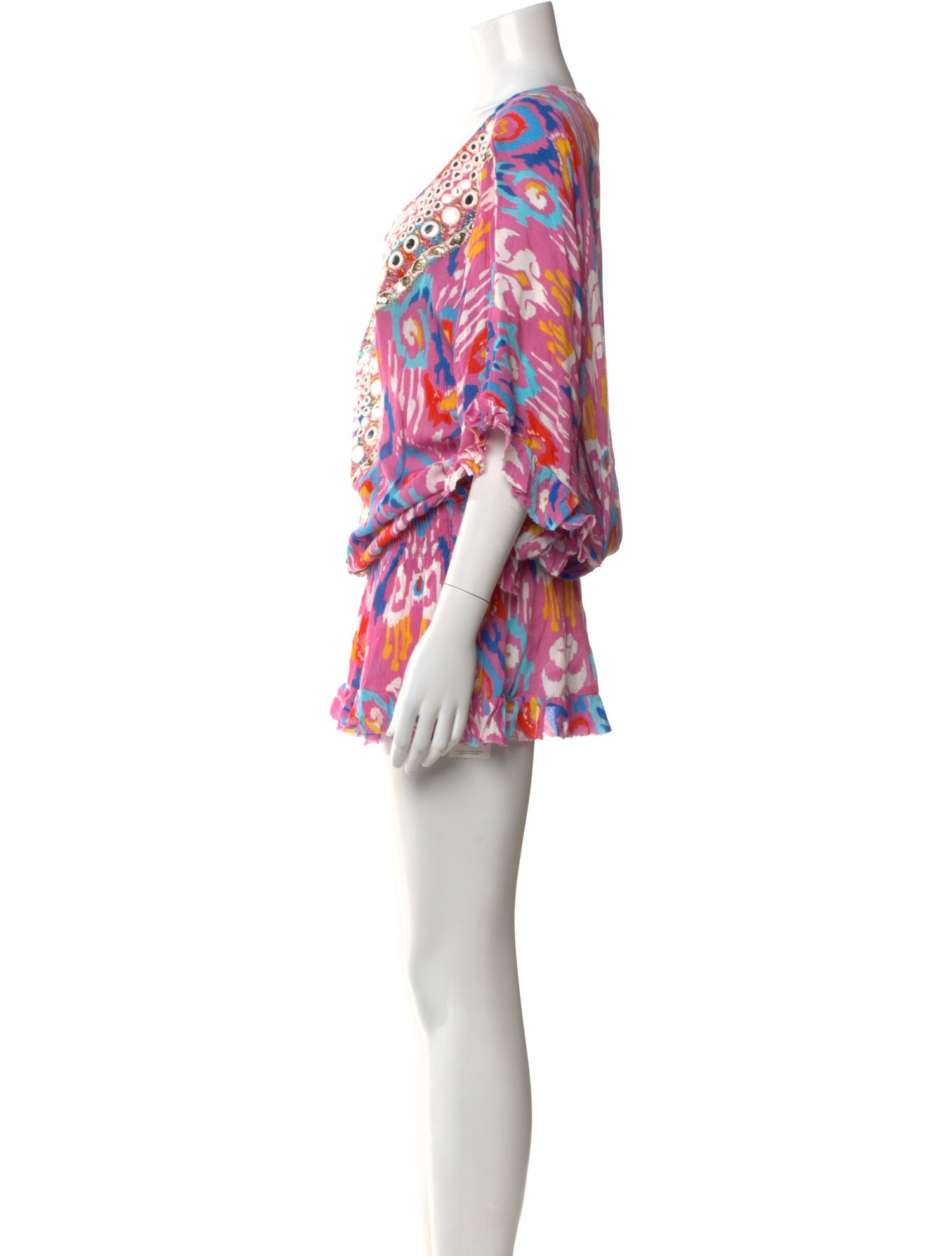 Miss June Printed Mini Dress