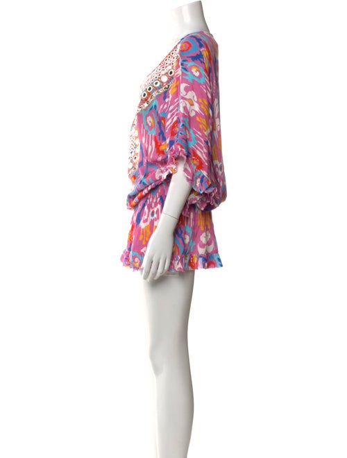 Miss June Printed Mini Dress