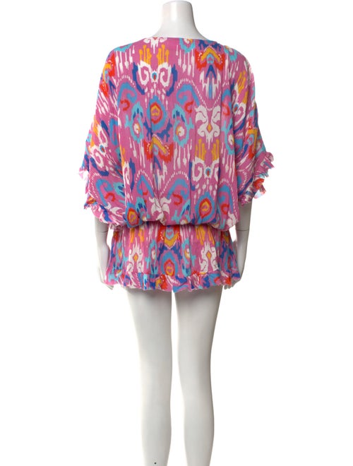 Miss June Printed Mini Dress