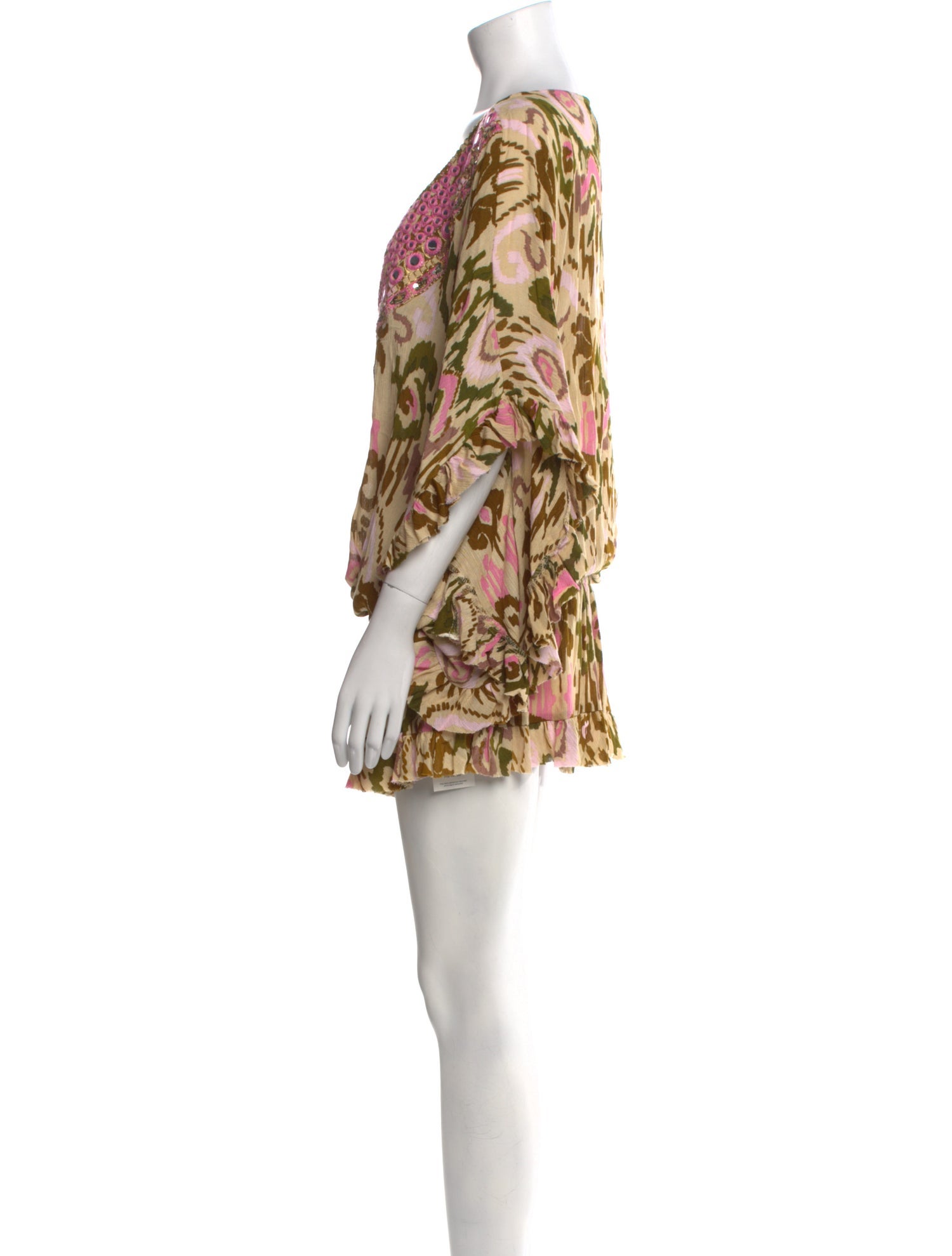 Miss June Printed Mini Dress