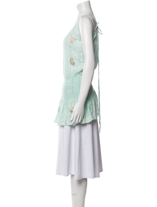 Miss June Printed Scoop Neck Tunic