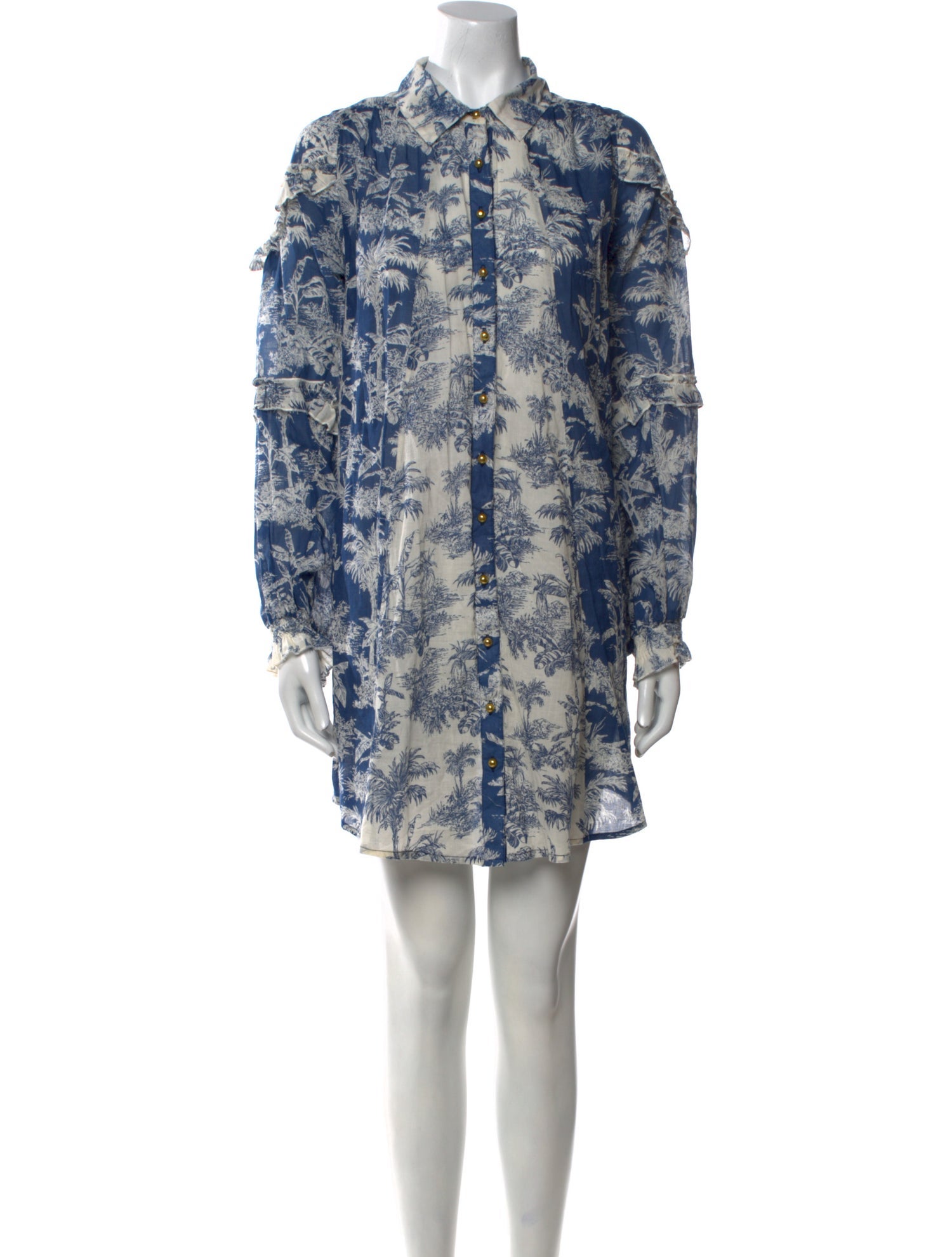 Miss June Floral Print Mini Dress