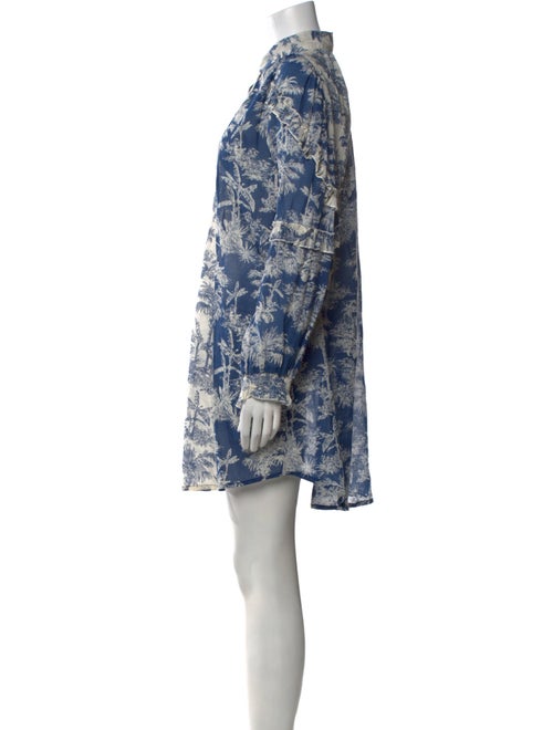 Miss June Floral Print Mini Dress