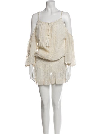 Miss June Square Neckline Mini Dress