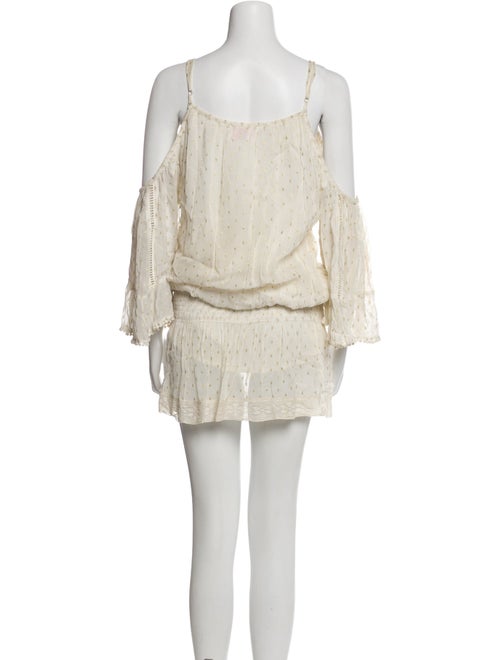 Miss June Square Neckline Mini Dress