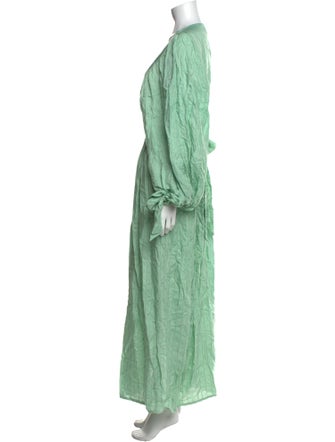 Miss June V-Neck Long Dress