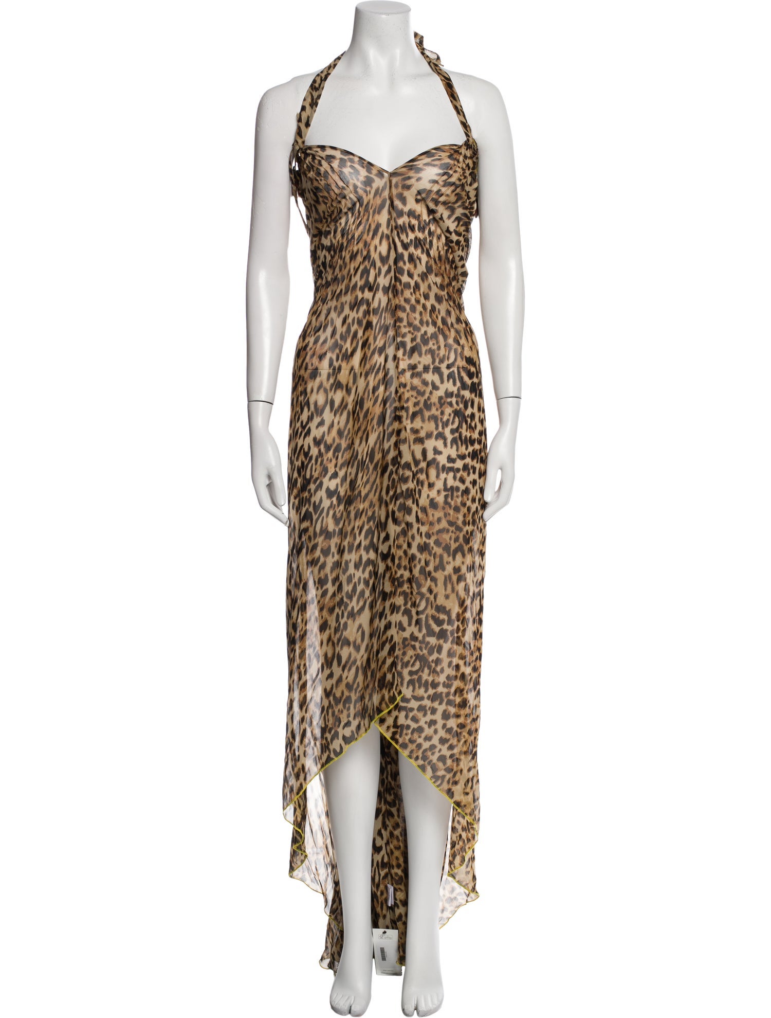 Miss June Animal Print Long Dress w/ Tags