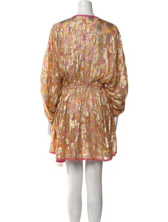 Miss June Printed Mini Dress