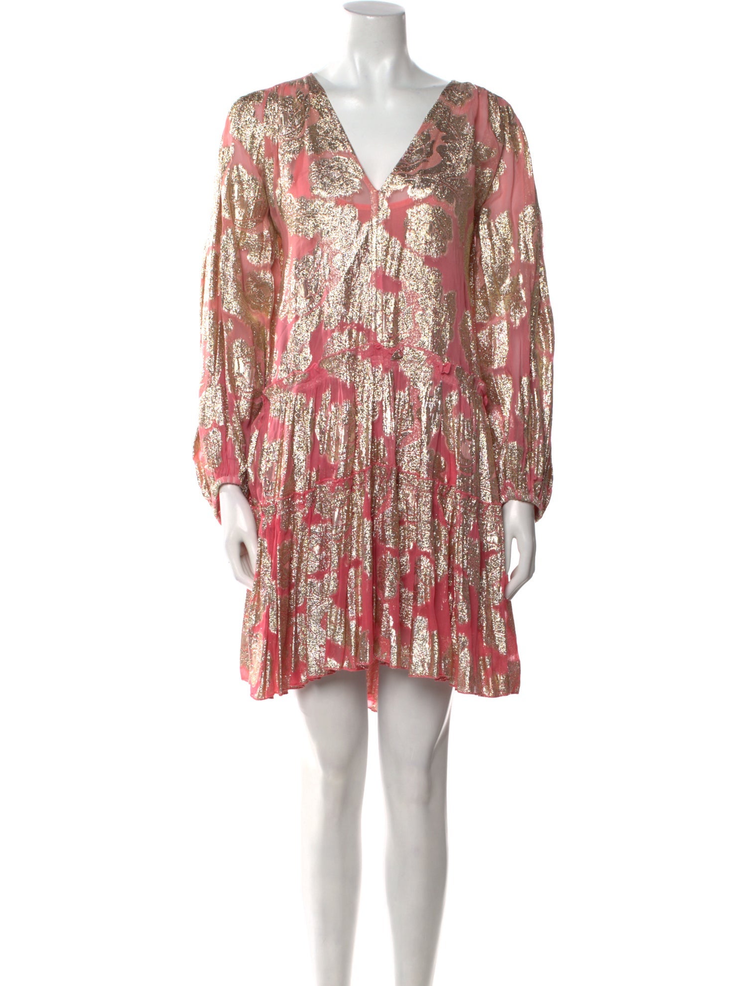 Miss June Printed Mini Dress