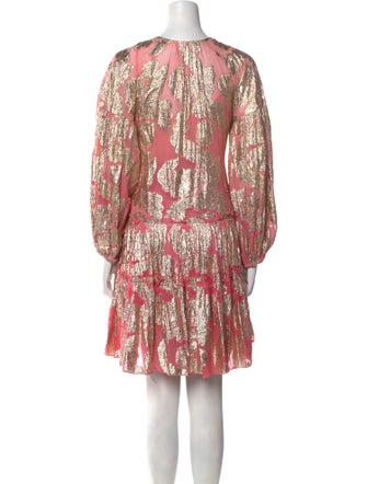 Miss June Printed Mini Dress