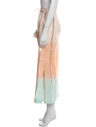 Miss June Striped Wide Leg Pants