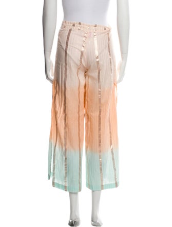 Miss June Striped Wide Leg Pants