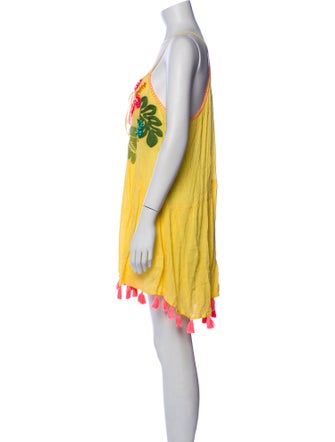 Miss June Scoop Neck Mini Dress