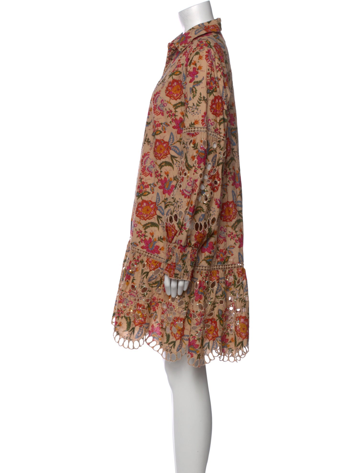 Miss June Floral Print Long Dress