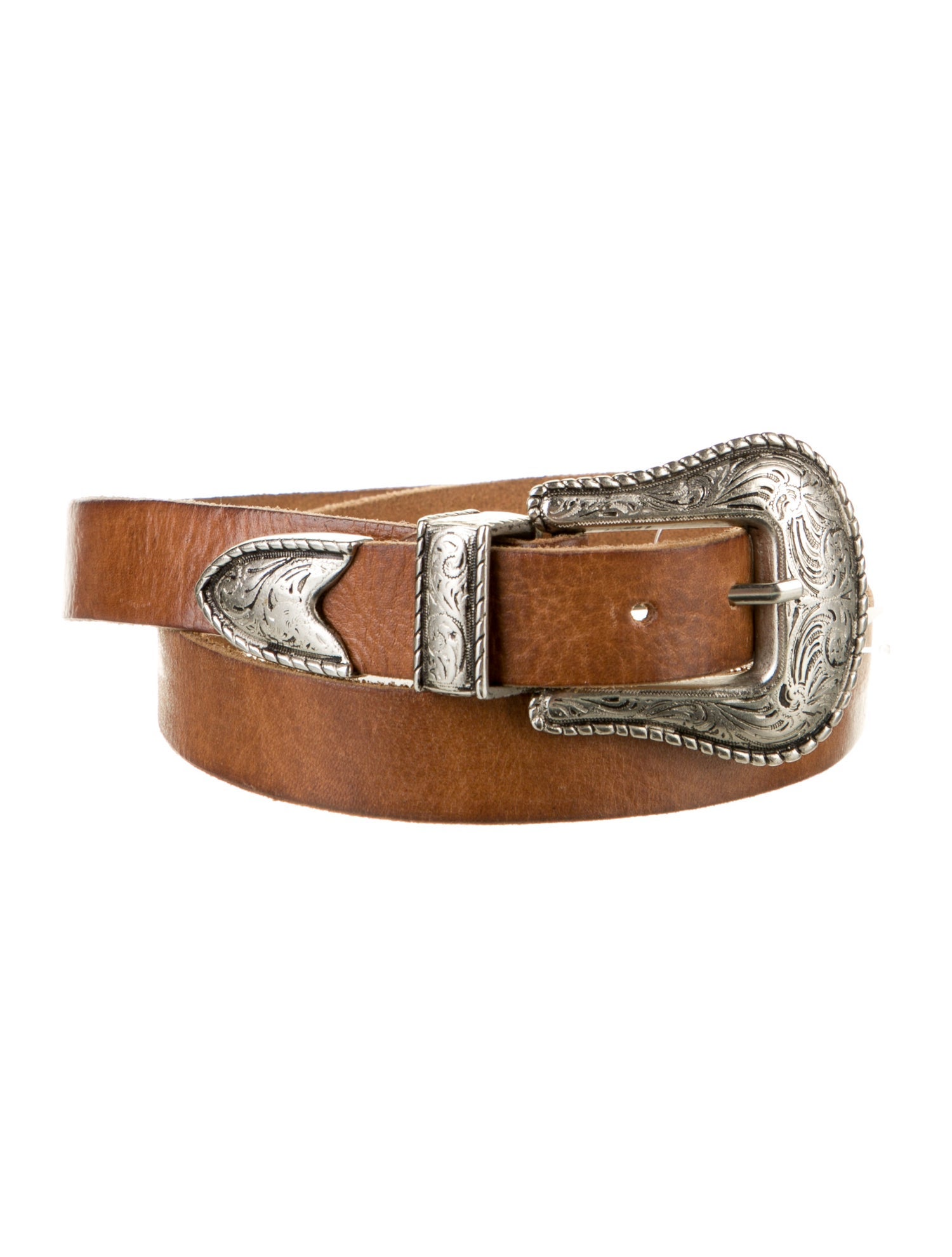 Miss June Skinny Leather Belt