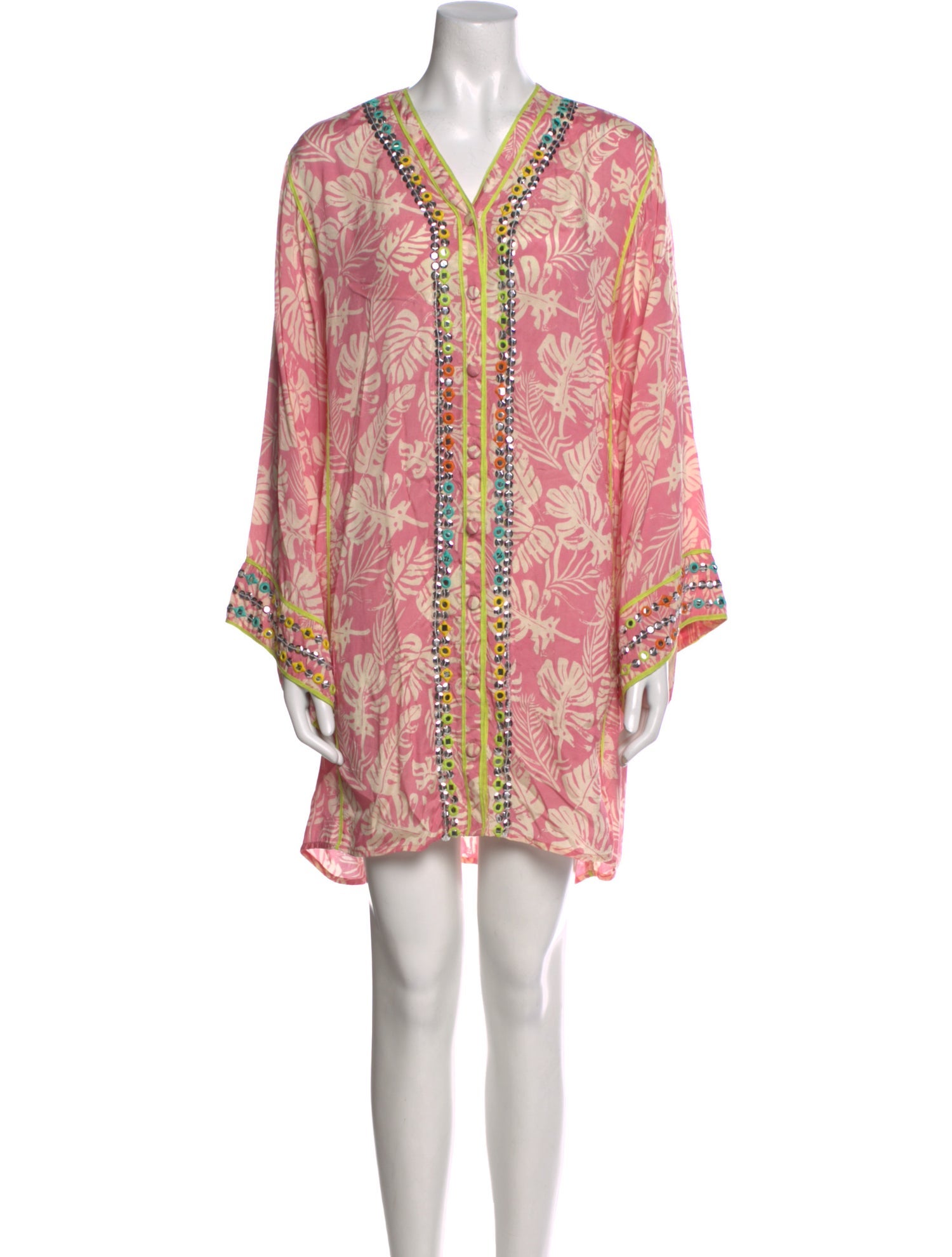 Miss June Printed Mini Dress