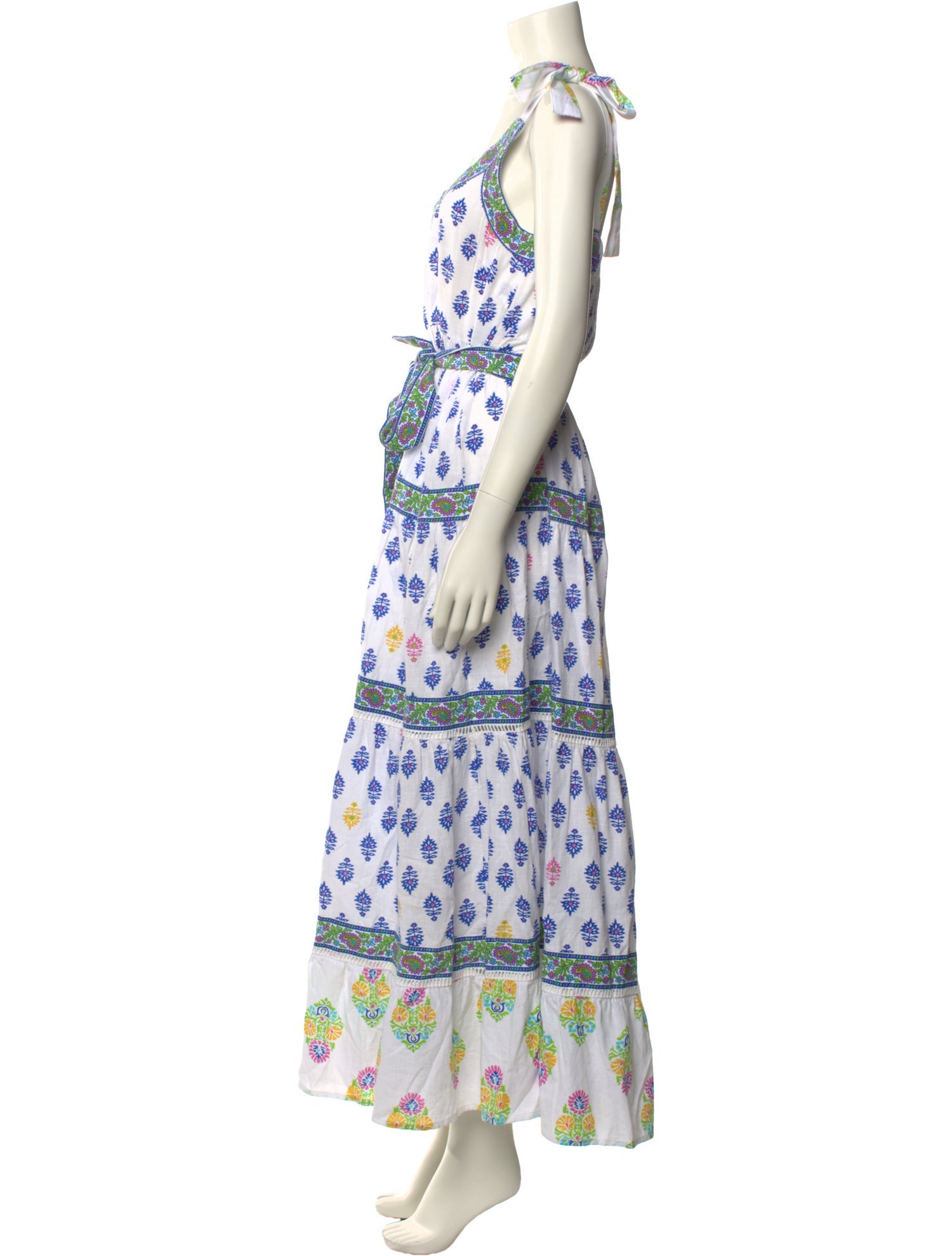 Miss June Printed Long Dress