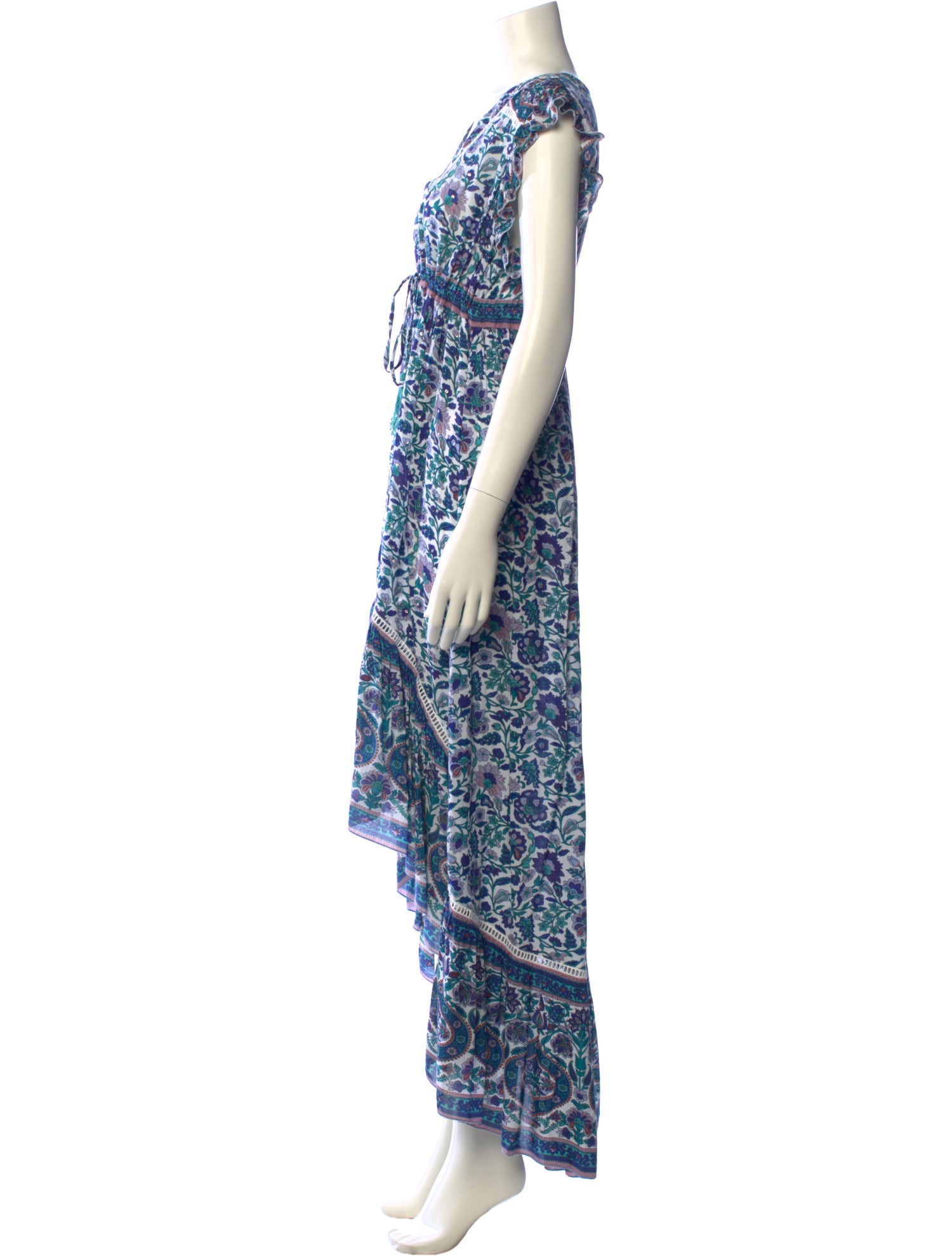 Miss June Printed Long Dress