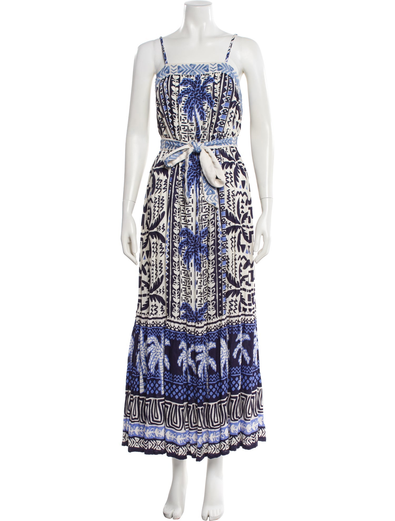 Miss June Printed Long Dress