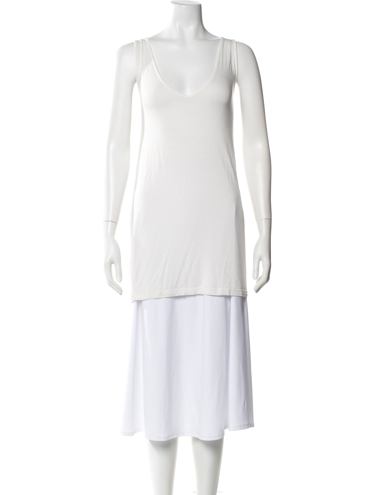 Miss June V-Neck Sleeveless Top