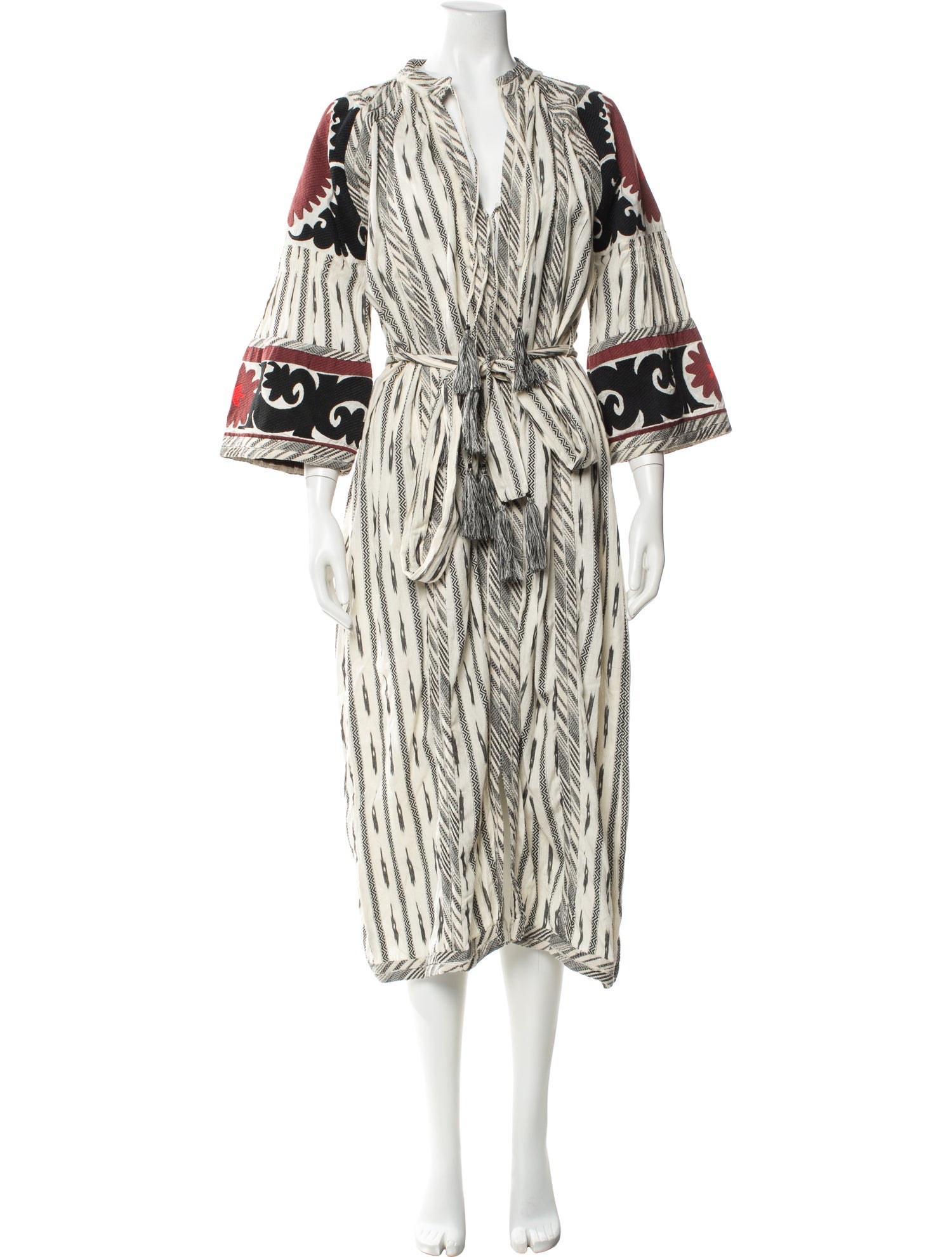 Miss June Printed Long Dress