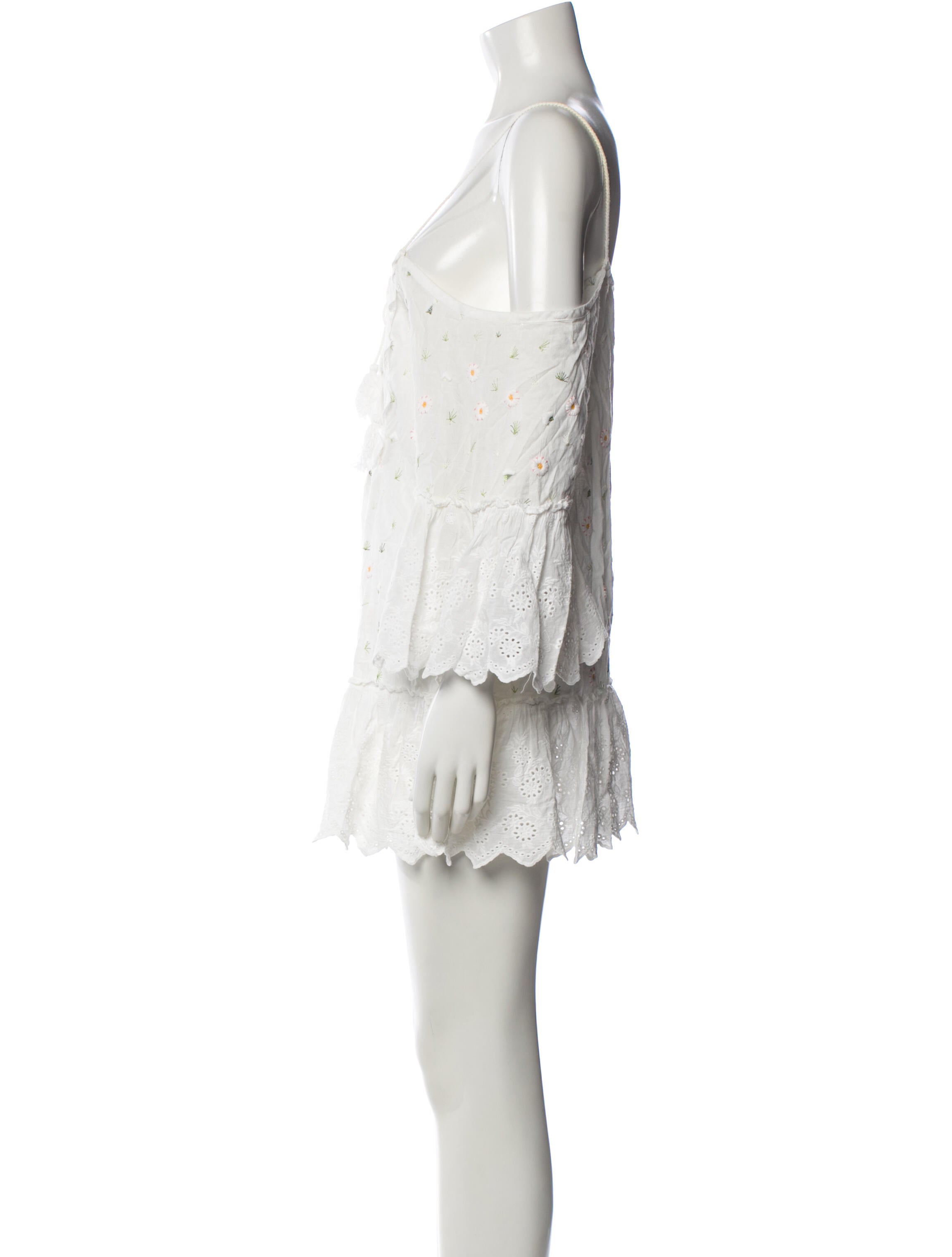 Miss June Square Neckline Mini Dress