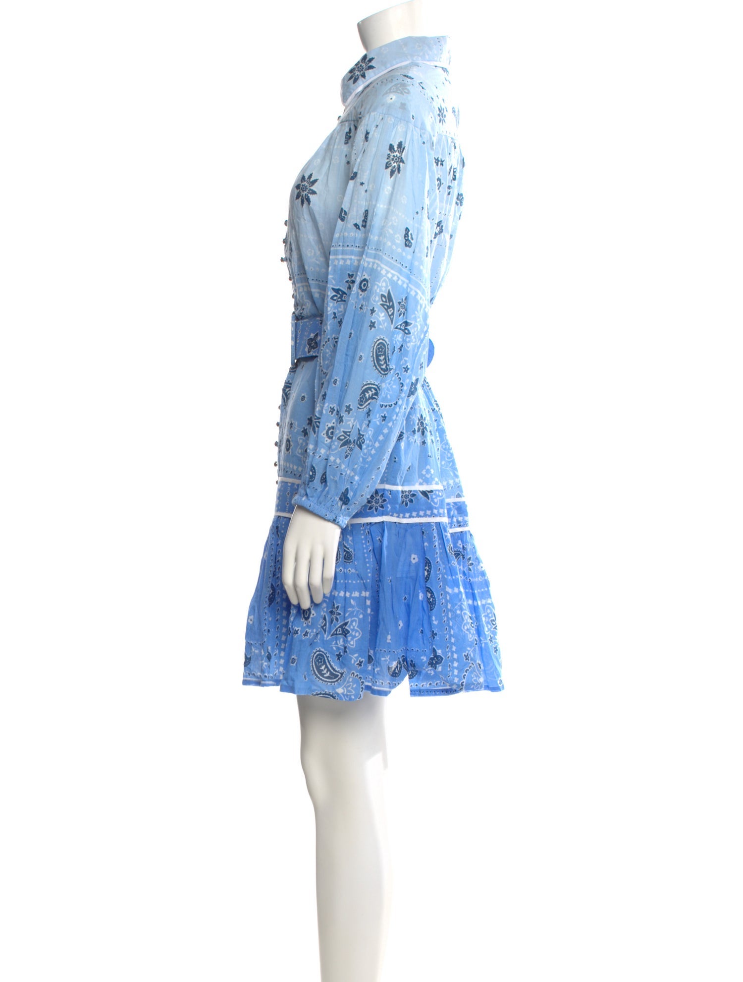 Miss June Floral Print Mini Dress