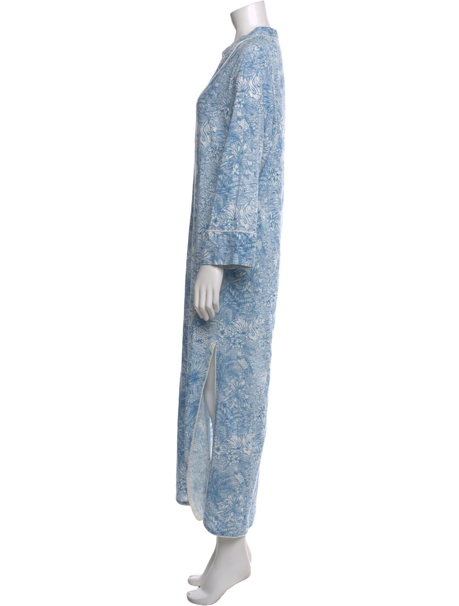 Miss June Paisley Print Long Dress