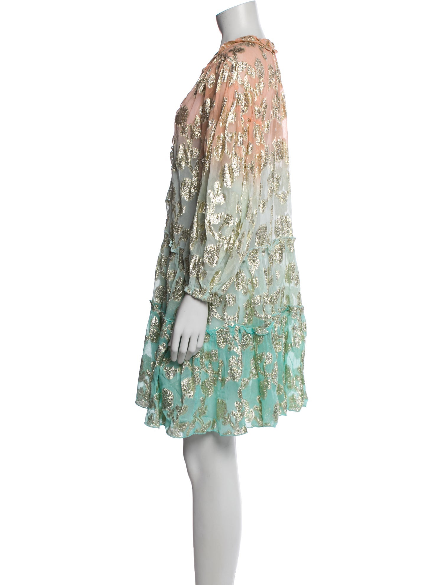 Miss June Printed Mini Dress