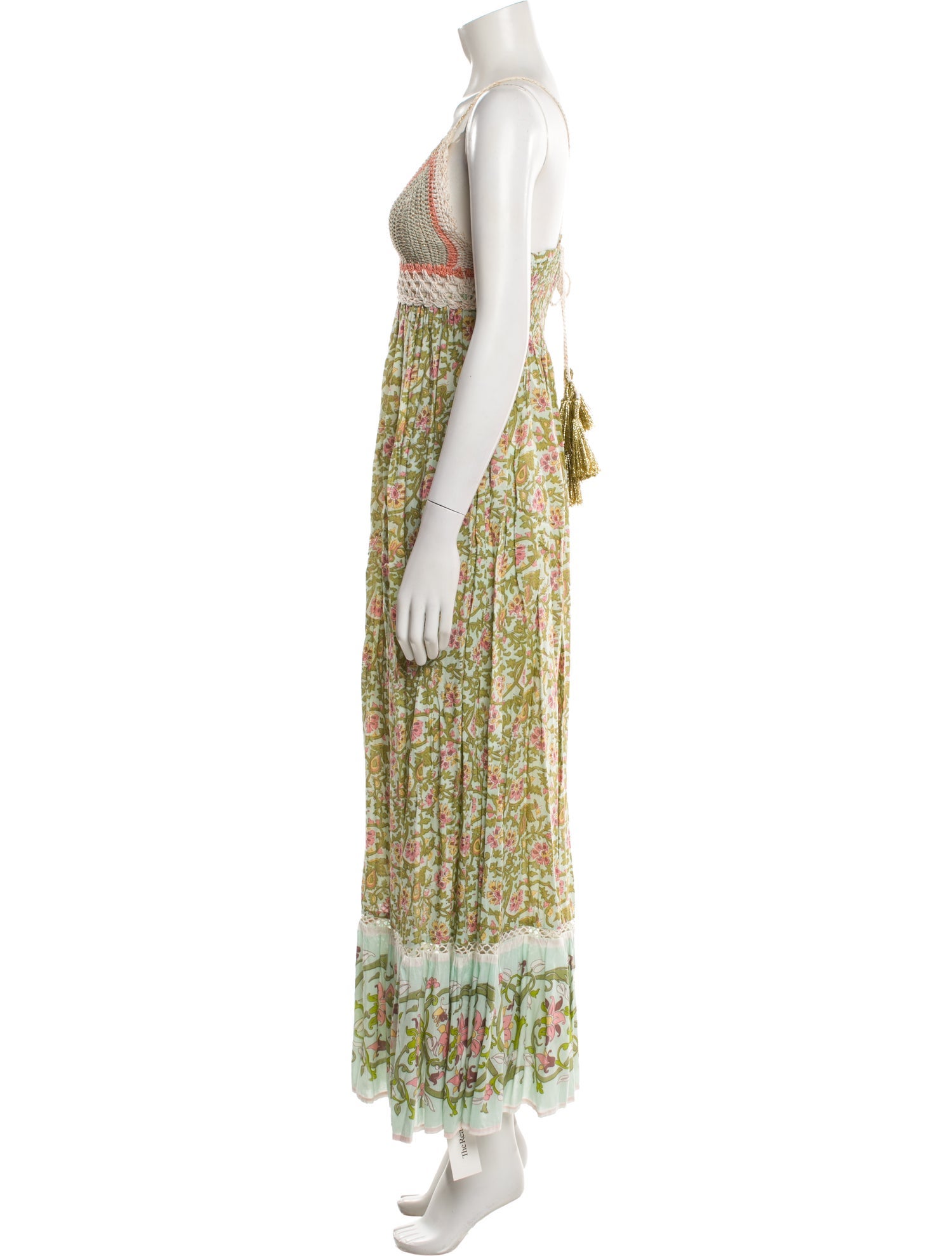 Miss June Printed Long Dress
