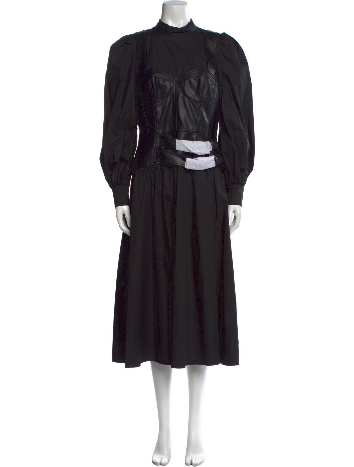 Marchesa Rosa Mock Neck Long Dress w/ Tags