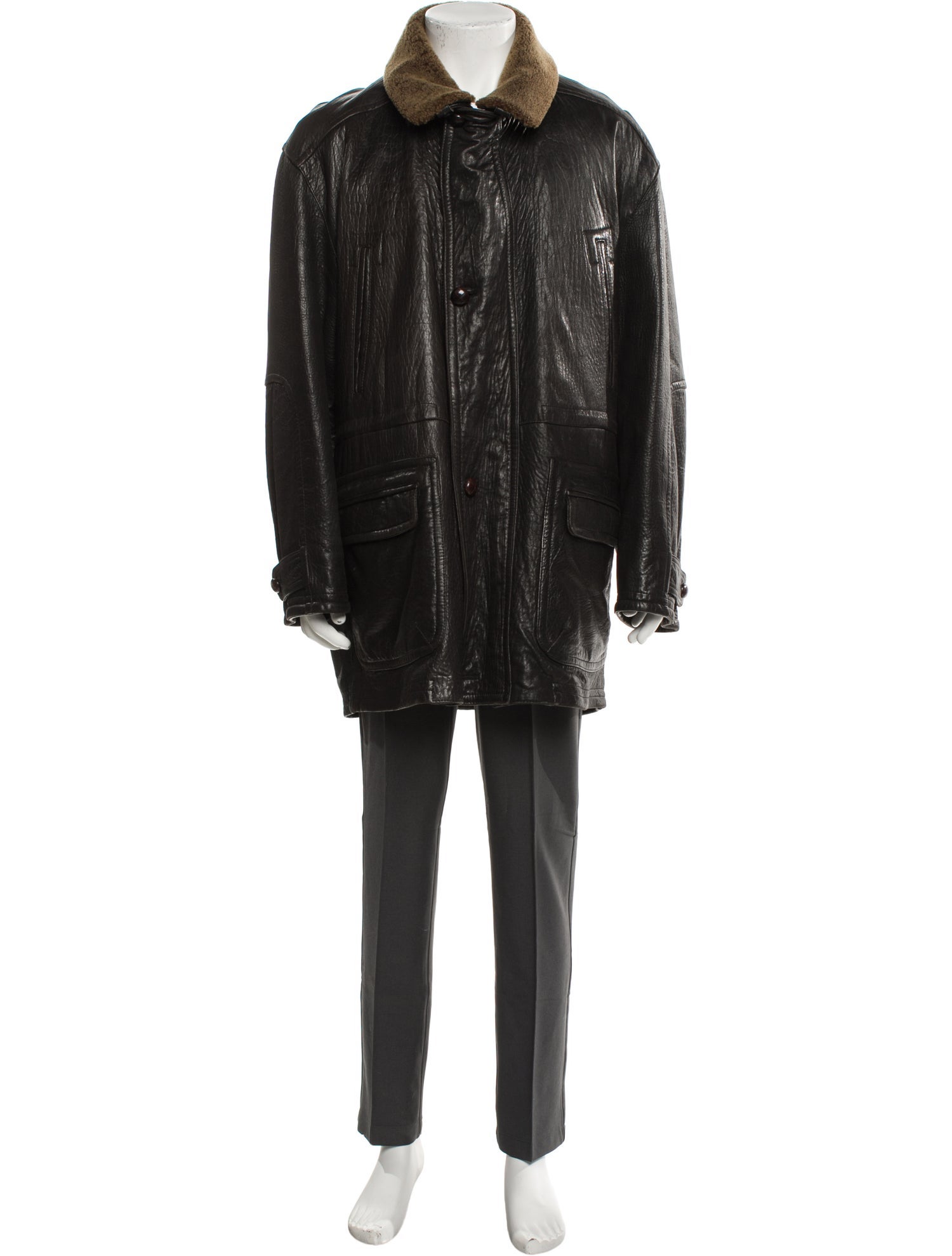 Marco Pierguidi Leather Jacket