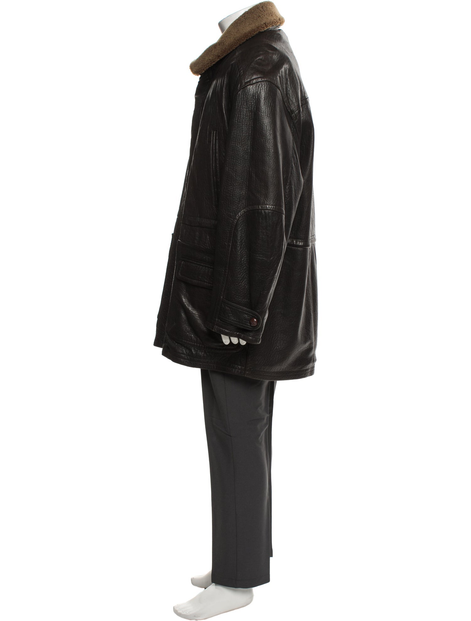 Marco Pierguidi Leather Jacket