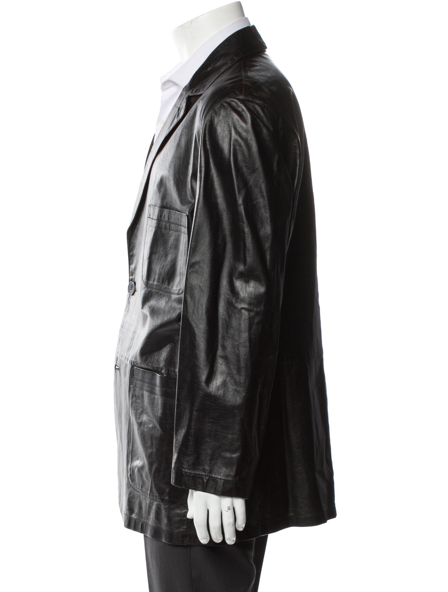 Marco Pierguidi Leather Jacket