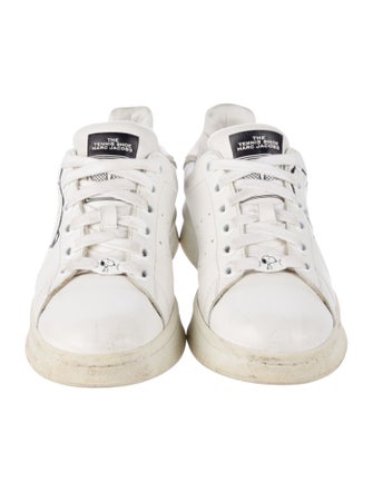 Marc Jacobs x Peanuts Leather Graphic Print Sneakers
