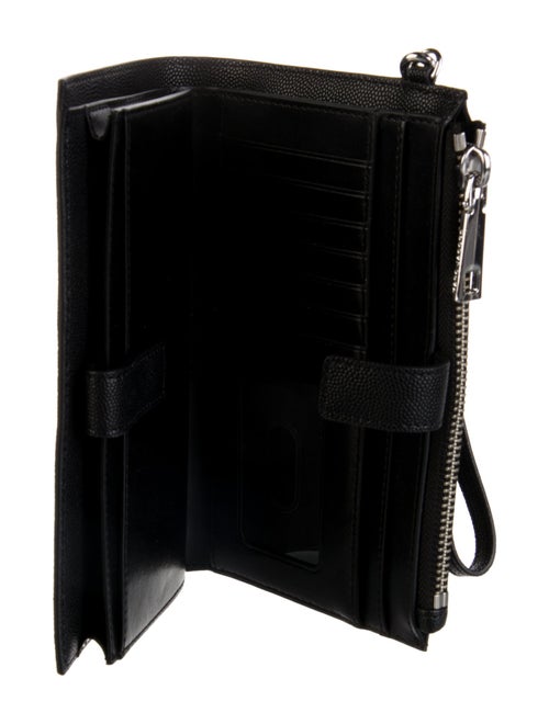 Marc Jacobs x Peanuts Leather Graphic Print Wristlet