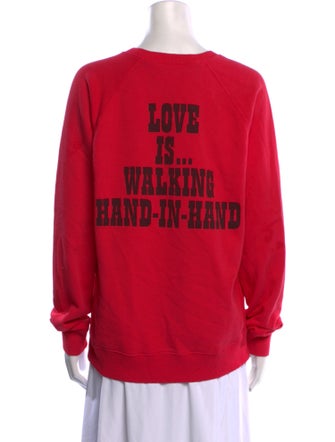 Marc Jacobs x Peanuts Graphic Print Crew Neck Sweatshirt