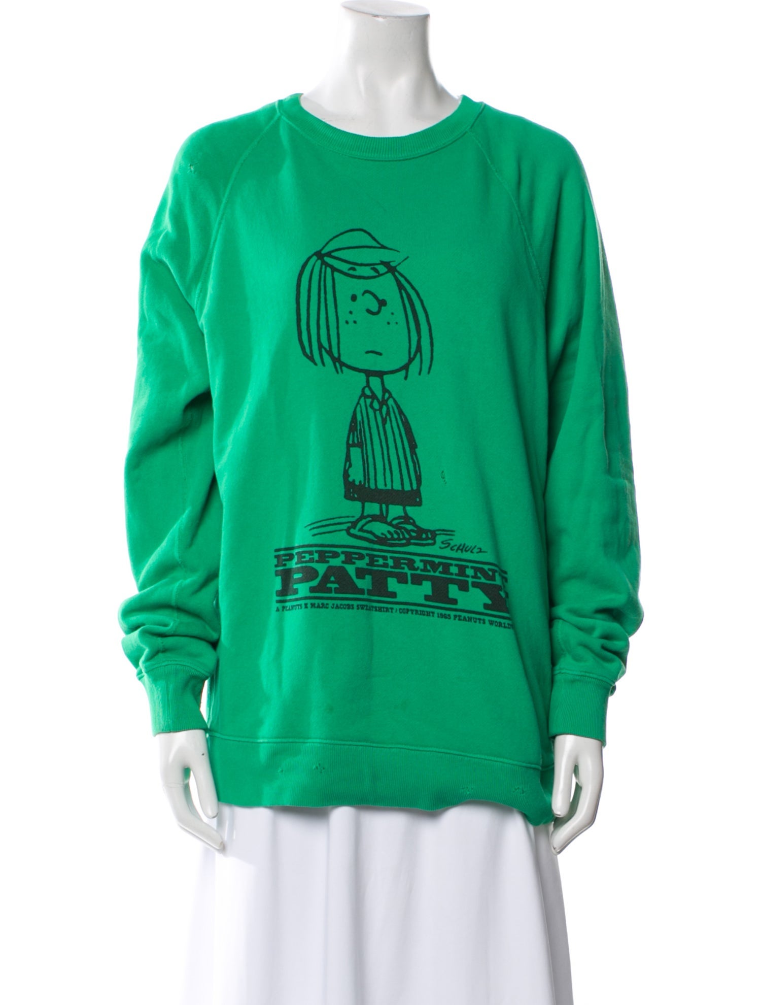Marc Jacobs x Peanuts Graphic Print Crew Neck Sweatshirt