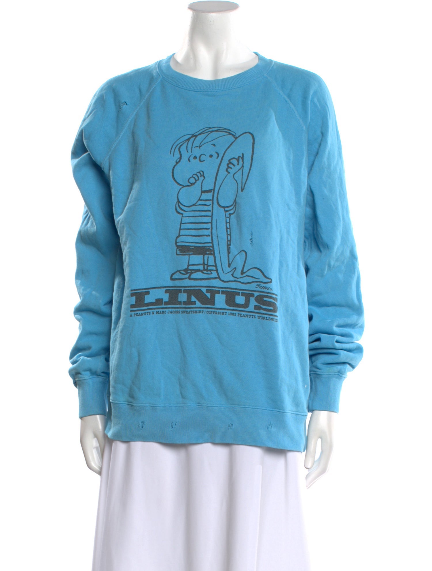 Marc Jacobs x Peanuts Graphic Print Crew Neck Sweatshirt