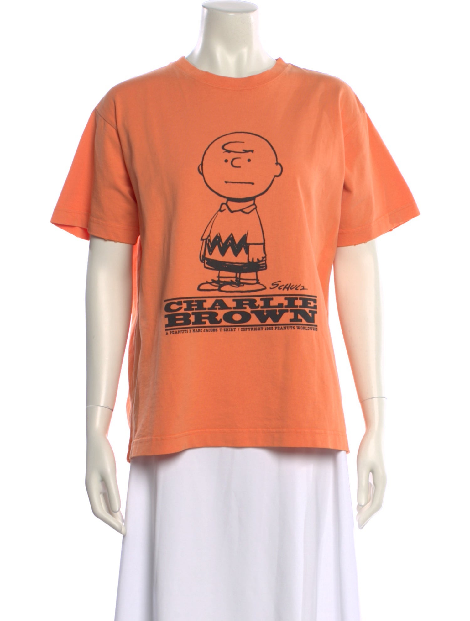 Marc Jacobs x Peanuts Graphic Print Crew Neck T-Shirt w/ Tags